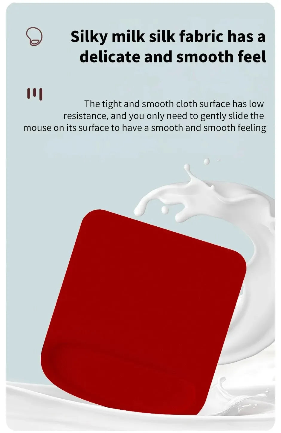 Ergonomic XL Gaming Mouse Pad — Cushioned Wrist Support