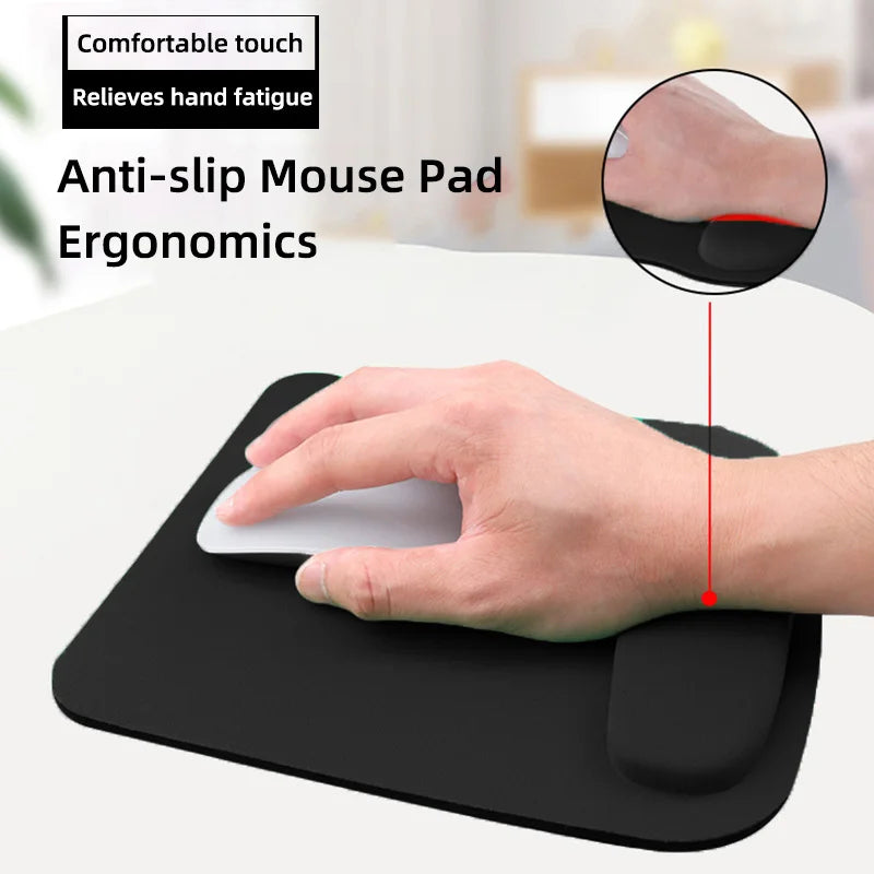 Ergonomic XL Gaming Mouse Pad — Cushioned Wrist Support