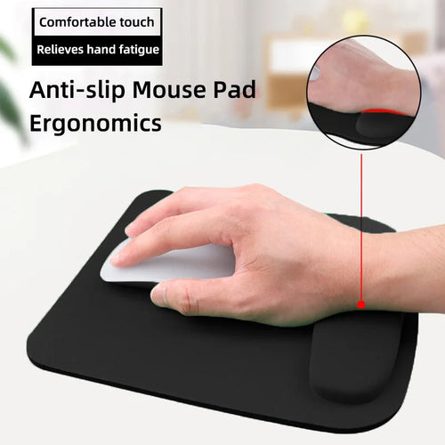 Ergonomic XL Gaming Mouse Pad — Cushioned Wrist Support