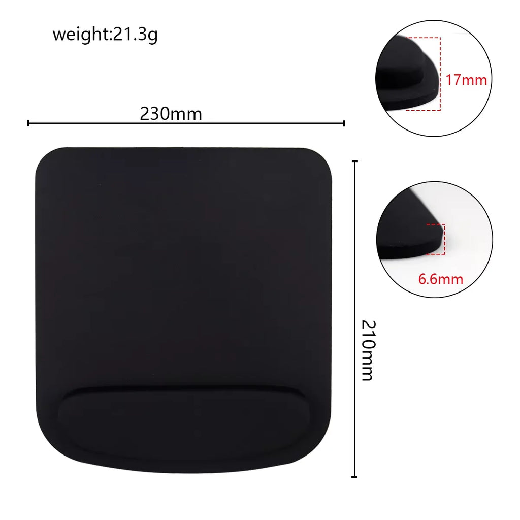 Ergonomic XL Gaming Mouse Pad — Cushioned Wrist Support